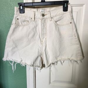 BOG A-line White Shorts